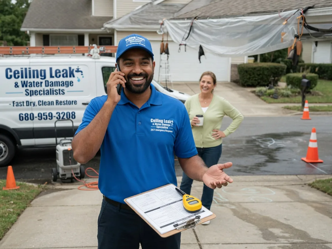 Ceiling Leak Cleanup West Valley City, UT FAQs